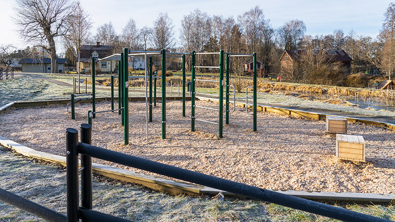 Funktionellt gym i Gudö park