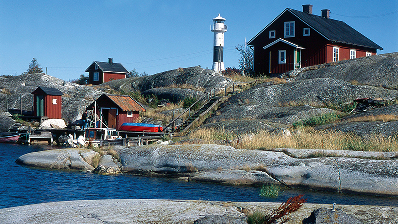Fyren på Huvudskär.